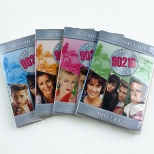 Beverly Hills 90210 The Second Season DVD Box Set 90s Teen Drama Series